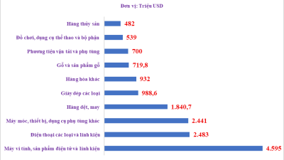 Xuất nhập khẩu nửa đầu tháng 8 sôi động
