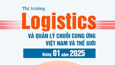 Thị trường logistics và quản lý chuỗi cung ứng Việt Nam và thế giới tháng 01 năm 2025: diễn biến và dự báo