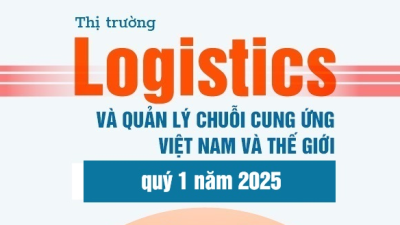 Thị trường logistics và quản lý chuỗi cung ứng Việt Nam và thế giới quý 1 năm 2025: diễn biến và dự báo