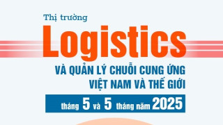 Thị trường logistics và quản lý chuỗi cung ứng Việt Nam và thế giới tháng 5 và 5 tháng năm 2025: diễn biến và dự báo