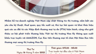 Sắp diễn ra hội thảo hỗ trợ doanh nghiệp Việt chinh phục thị trường Hoa Kỳ