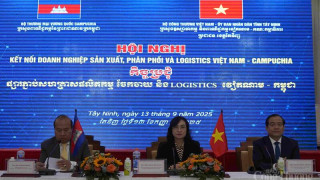 Kết nối sản xuất, phân phối và logistics Việt Nam - Campuchia