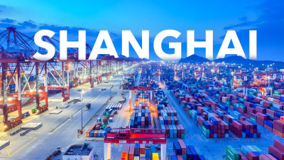 Hàng hóa qua cảng Thượng Hải tiếp tục tăng
