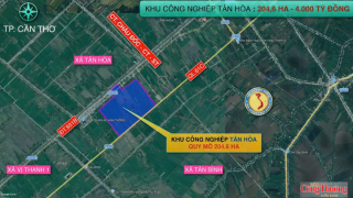Khu công nghiệp Tân Hòa mở hành lang logistics ven biển Cần Thơ