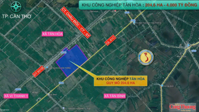 Khu công nghiệp Tân Hòa mở hành lang logistics ven biển Cần Thơ
