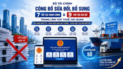 Bãi bỏ loạt thủ tục thuế, hải quan để giảm gánh nặng cho doanh nghiệp