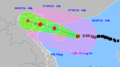 Tin bão số 3: Hải Phòng, Quảng Ninh, Nam Định, Thanh Hóa cấm biển từ trưa ngày 6 tháng 9 năm 2024