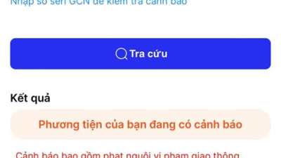 Tự động cảnh báo phạt nguội trên ứng dụng đặt lịch đăng kiểm