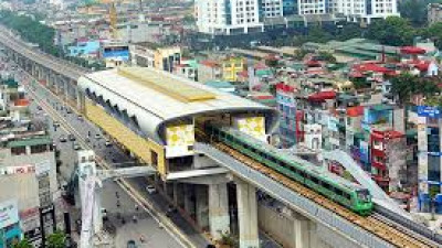  Khai thác thương mại tuyến đường sắt Cát Linh - Hà Đông vào tháng 4/2019
