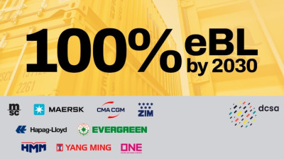 Hiệp hội vận tải kỹ thuật số container cam kết áp dụng 100% vận đơn điện tử (eBL) vào năm 2030