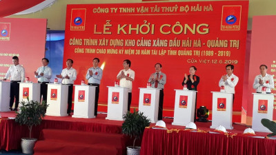  Xây dựng kho cảng xăng dầu Hải Hà tại Quảng Trị