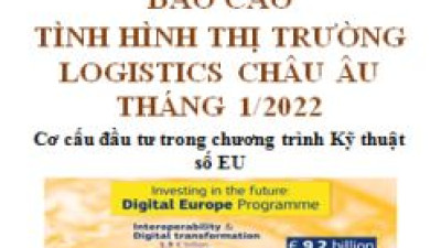 Báo cáo thị trường logistics châu Âu số tháng 11/2021 (miễn phí)