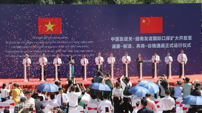 Đường chuyên dụng, lối thông quan Tân Thanh, Cốc Nam chính thức thuộc cửa khẩu quốc tế Hữu Nghị