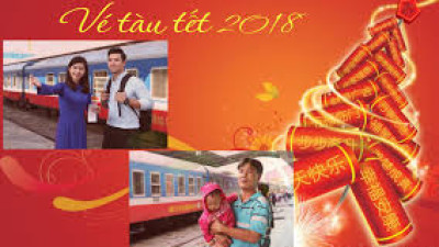 Thông báo bán vé tàu tết 2018